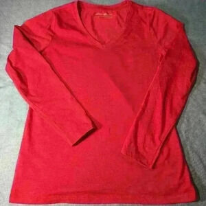 Eddie Bauer  Long Sleeve Top - Size Medium